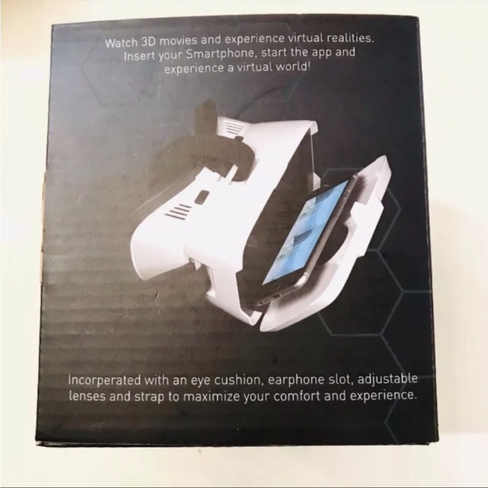 Immerse Plus Virtual Reality Headset By Thumbs Up UK Fits 4-6in Smart Phones